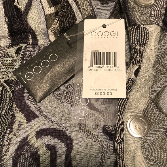 COPY - NEW COOGI SWEATER DOWN VEST NOTORIUS BIG BIGGIE 2XL
